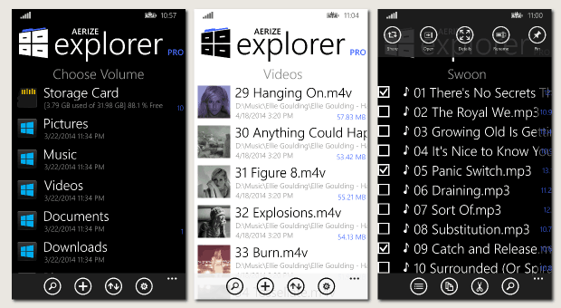 Aerize Explorer Screenshot