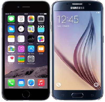 Samsung Galaxy S6 Edge vs. iPhone 6 Plus